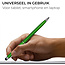 1 Stuks - Touch Pen - 2 in 1 Stylus Pen voor smartphone en tablet - Metaal - Groen