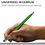 3 Stuks - Touch Pen - 2 in 1 Stylus Pen voor smartphone en tablet - Metaal - Groen
