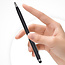 6 Stuks - Touch Pen - 2 in 1 Stylus Pen voor smartphone en tablet - Metaal - Zwart