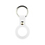 Apple Airtag-sleutelhanger - Siliconen AirTag Hoesje - AirTag Apple Case - Met Keychain - Wit