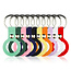 4-Pack Apple Airtag-sleutelhanger - Siliconen AirTag Hoesje - AirTag Apple Case - Met Keychain - Donker Blauw