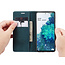 CaseMe - Samsung Galaxy S20 FE Hoesje - Wallet Book Case - Magneetsluiting - Blauw