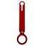 AirTag Siliconen Sleutelhanger - Apple AirTag Hanger - AirTag Hoesje - Rood