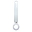 AirTag Siliconen Sleutelhanger - Apple AirTag Hanger - AirTag Hoesje - Wit