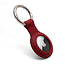 Apple Airtag-sleutelhanger - Siliconen AirTag Hoesje - AirTag hanger - Donker Rood