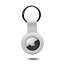 Apple Airtag-sleutelhanger - Siliconen AirTag Hoesje - AirTag hanger - Wit