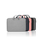 Case2go - Laptophoes 13 inch - Met Extra Accessoire Vak - Licht Grijs