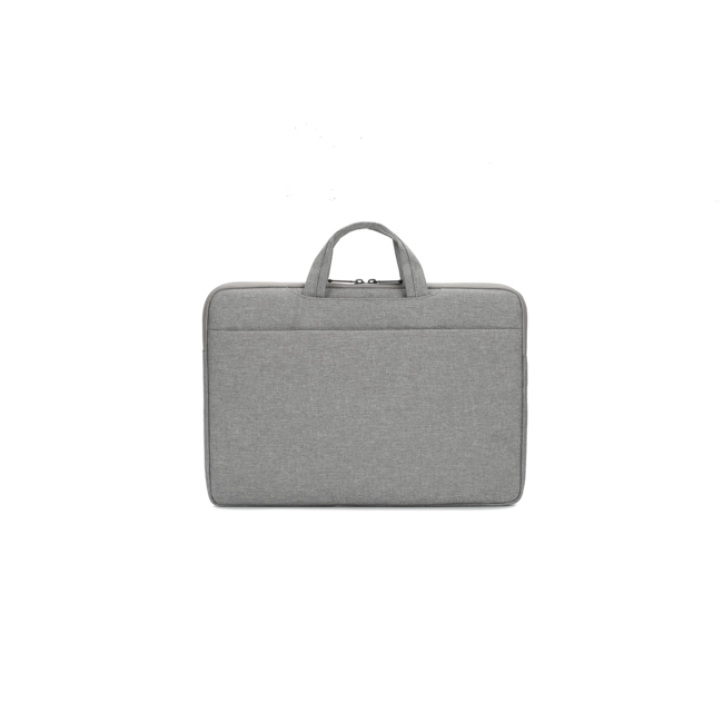 Case2go - Laptoptas 15.6 inch - Spatwaterdicht - Met Handvat - Grijs