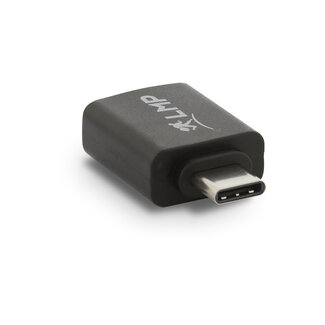 LMP LMP - USB 3.1 Type C naar USB 3.0 Adapter voor iPhone, Macbook en Chromebook - Zwart