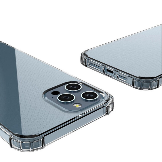 Apple iPhone 11 Pro Hoesje - Clear Soft Case - Siliconen Back Cover - Shock Proof TPU - Transparant