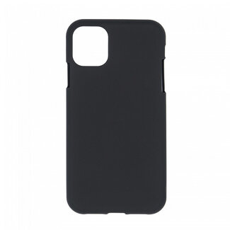 Case2go Apple iPhone 12 Mini Hoesje - TPU Shock Proof Case - Siliconen Back Cover - Zwart