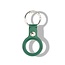 Apple Airtag-sleutelhanger - PU Leren AirTag Hanger - AirTag Apple Hoesje - Groen