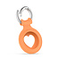 Apple Airtag-sleutelhanger - Siliconen  AirTag Hanger met Hartje - AirTag Apple Hoesje - Oranje
