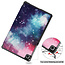 Case2go - Hoes voor de Samsung Galaxy Tab A7 Lite (2021) - Tri-Fold Book Case - Galaxy