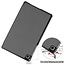Case2go - Hoes voor de Samsung Galaxy Tab A7 Lite (2021) - Tri-Fold Book Case - Grijs
