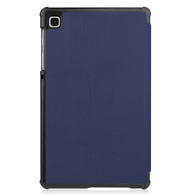 Case2go - Hoes voor de Samsung Galaxy Tab A7 Lite (2021) - Tri-Fold Book Case - Donker Blauw