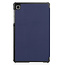 Case2go - Hoes voor de Samsung Galaxy Tab A7 Lite (2021) - Tri-Fold Book Case - Donker Blauw