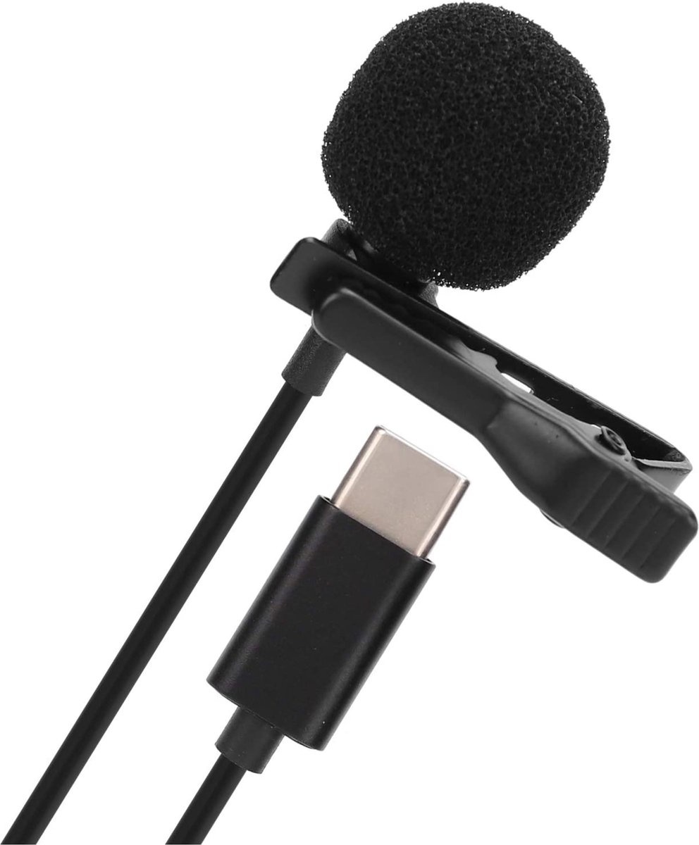 Professionele microfoon voor iPhone en iPad - Lavalier Clip On systeem |