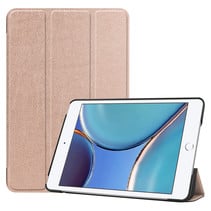 iPad Mini 6 2021 (8.3 inch) Hoes - Tri-Fold Book Case - Rosé-Goud