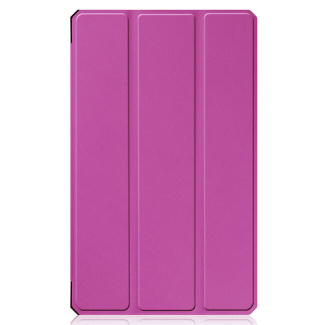 Case2go - Hoes voor de Samsung Galaxy Tab A7 Lite (2021) - 8.7 inch - TPU Tri-Fold Book Case - Paars