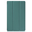 Case2go - Hoes voor de Samsung Galaxy Tab A7 Lite (2021) - 8.7 inch - TPU Tri-Fold Book Case - Donker Groen