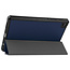 Case2go - Hoes voor de Samsung Galaxy Tab A7 Lite (2021) - 8.7 inch - TPU Tri-Fold Book Case - Donker Blauw