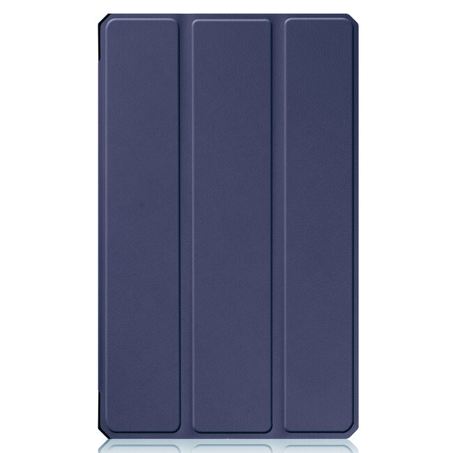 Case2go - Hoes voor de Samsung Galaxy Tab A7 Lite (2021) - 8.7 inch - TPU Tri-Fold Book Case - Donker Blauw