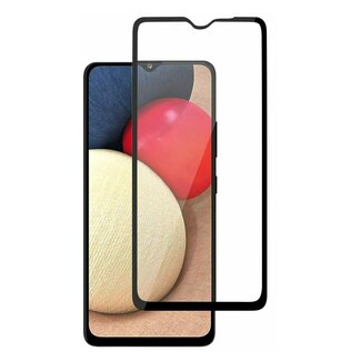 Case2go Samsung Galaxy A02s Screenprotector - Full Cover - Transparant