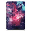 Case2go - Hoes voor de Apple iPad Mini 6 (2021) - Tri-Fold Book Case - Galaxy