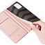 Samsung Galaxy A02s Hoesje - Dux Ducis Skin Pro Book Case - Rose Goud