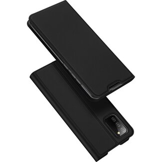 Dux Ducis Samsung Galaxy A02s Hoesje - Dux Ducis Skin Pro Book Case - Zwart