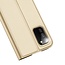 Samsung Galaxy A02s Hoesje - Dux Ducis Skin Pro Book Case - Goud