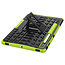 Case2go - Hoes voor Samsung Galaxy Tab S7 - Schokbestendige Back - Met pencil houder - Groen