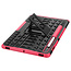 Case2go - Hoes voor Samsung Galaxy Tab S7 - Schokbestendige Back - Met pencil houder - Magenta