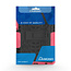 Case2go - Hoes voor Samsung Galaxy Tab S7 - Schokbestendige Back - Met pencil houder - Magenta