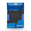 Case2go - Hoes voor Samsung Galaxy Tab A7 (2020) Hoesje - Schokbestendige Back - Blauw