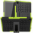 Case2go - Hoes voor Samsung Galaxy Tab A7 (2020) Hoesje - Schokbestendige Back - Groen