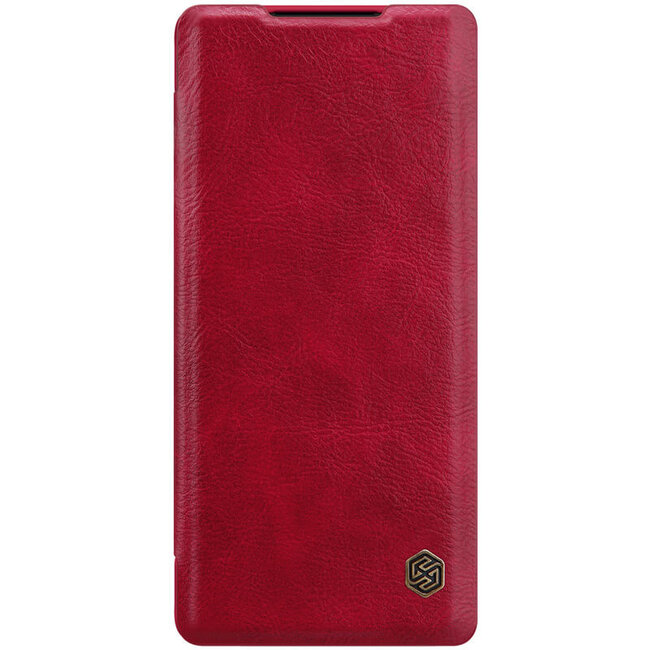 Samsung Galaxy A32 5G Hoesje - Qin Leather Case - Flip Cover - Rood