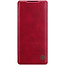 Nillkin Samsung Galaxy A72 Hoesje - Qin Leather Case - Flip Cover - Rood