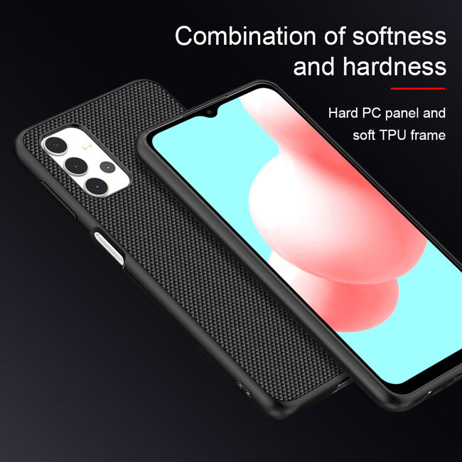 Nillkin - Samsung Galaxy A32 5G hoesje - Textured Case - Back Cover - Zwart