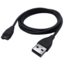 2-Pack - Case2go - Oplaadkabel compatibel met Garmin Fenix, Forerunner, Approach, Quatix, Vivoactive, Vivomove, Instinct, Venu - USB kabel - 1.0 meter - Zwart