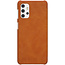 Samsung Galaxy A32 5G Hoesje - Qin Leather Case - Flip Cover - Bruin