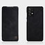 Samsung Galaxy A72 Hoesje - Qin Leather Case - Flip Cover - Zwart