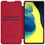 Samsung Galaxy A72 Hoesje - Qin Leather Case - Flip Cover - Rood