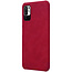 Xiaomi Redmi Note 10 Hoesje - Qin Leather Case - Flip Cover - Rood