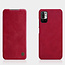 Xiaomi Redmi Note 10 Hoesje - Qin Leather Case - Flip Cover - Rood