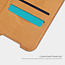 Xiaomi Redmi Note 10 Hoesje - Qin Leather Case - Flip Cover - Bruin