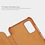 Xiaomi Redmi Note 10 Hoesje - Qin Leather Case - Flip Cover - Bruin