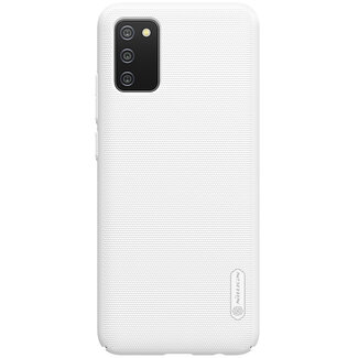 Nillkin Nillkin - Samsung Galaxy A02S Hoesje - Super Frosted Shield - Back Cover - Wit