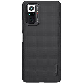 Nillkin Nillkin - Xiaomi Redmi Note 10 Pro Hoesje - Super Frosted Shield - Back Cover - Zwart